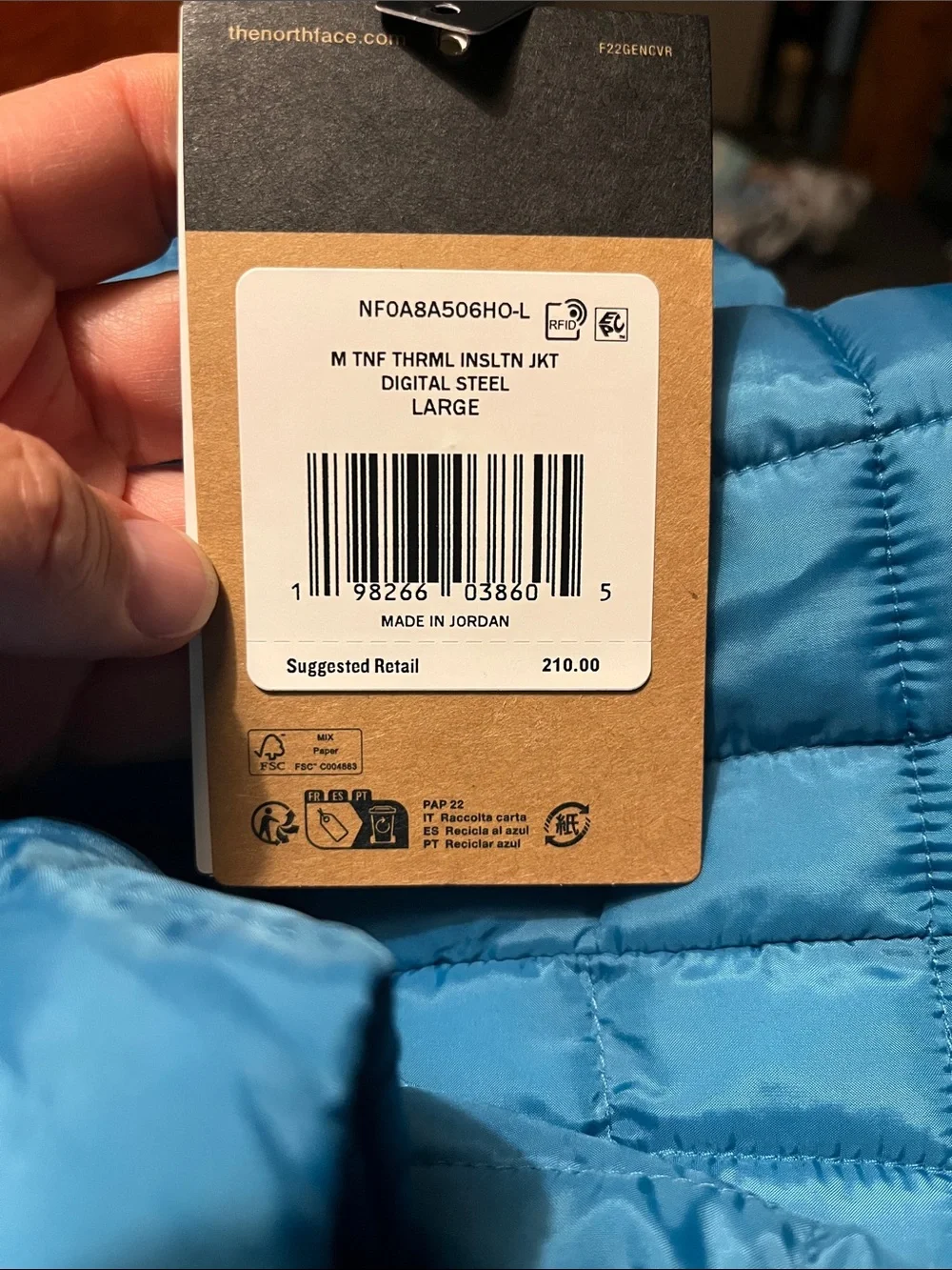 The North Face Men’s Thermoball Insulated Jacket